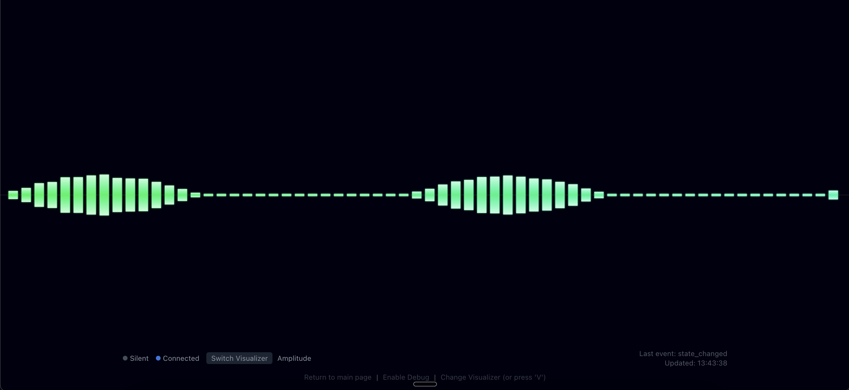 Real‑time audience visualizer